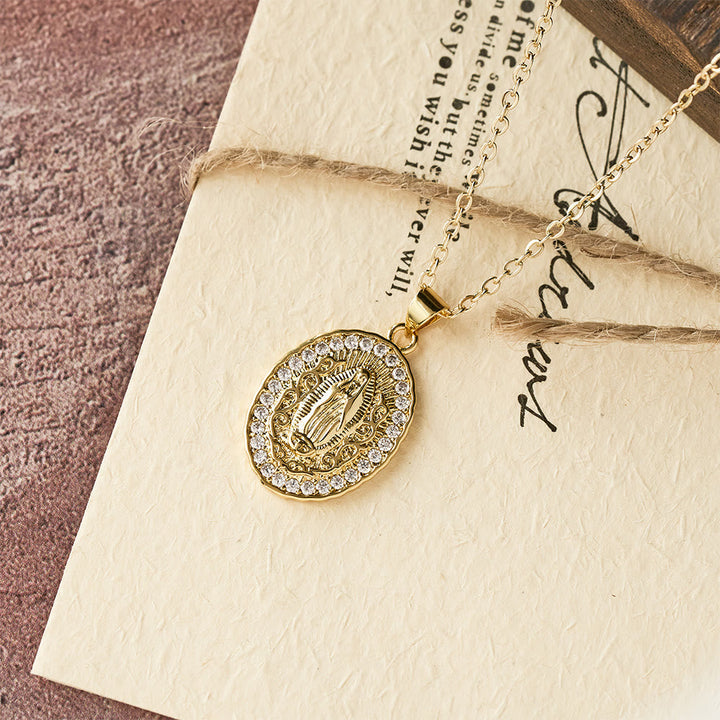 Our Lady Three-Design Necklace: Steady Companion for Quiet Routines