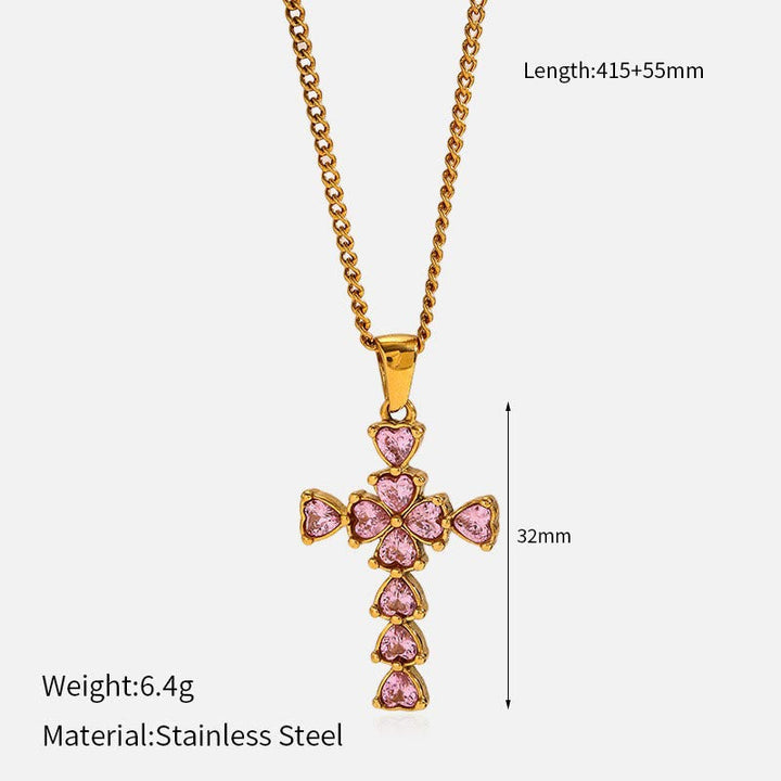 Multi-Design Cross Necklace: Quiet Reminder of His Faithfulness