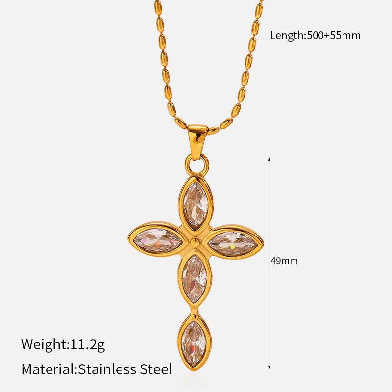 Multi-Design Cross Necklace: Quiet Reminder of His Faithfulness