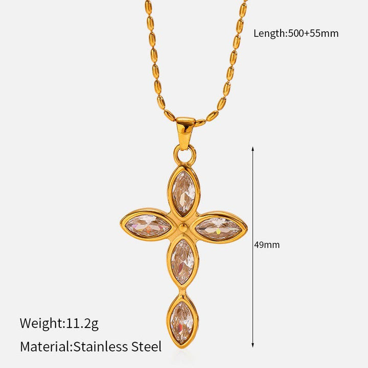 Multi-Design Cross Necklace: Quiet Reminder of His Faithfulness