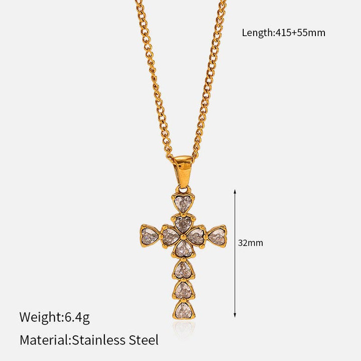 Multi-Design Cross Necklace: Quiet Reminder of His Faithfulness