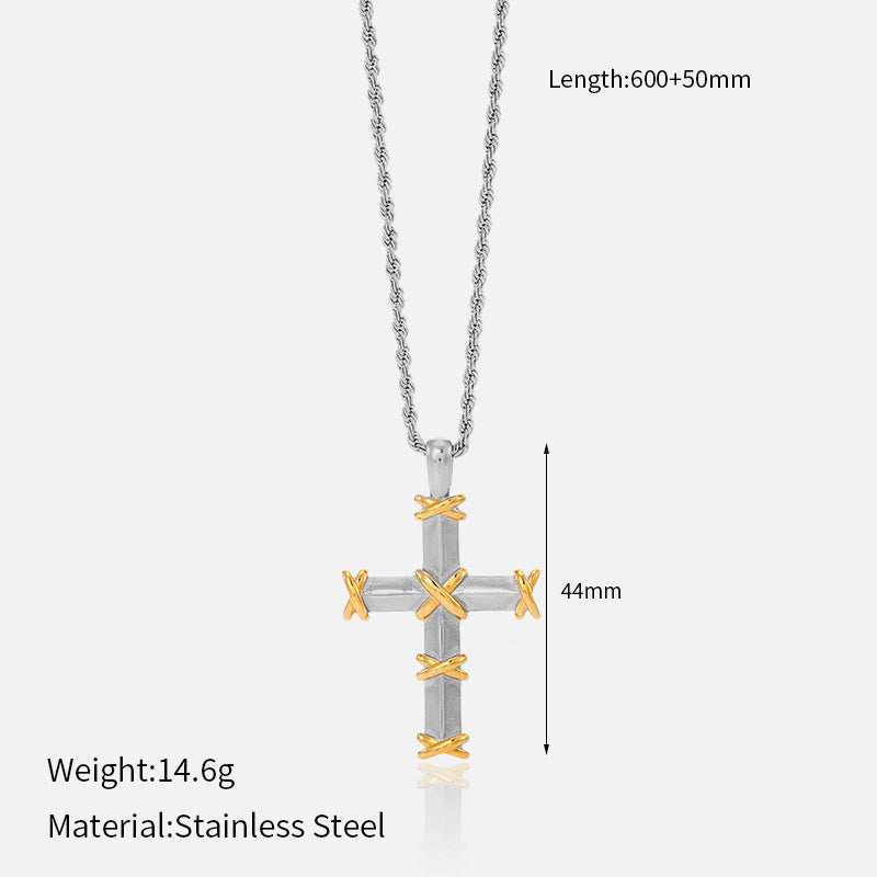 Multi-Design Cross Necklace: Quiet Reminder of His Faithfulness
