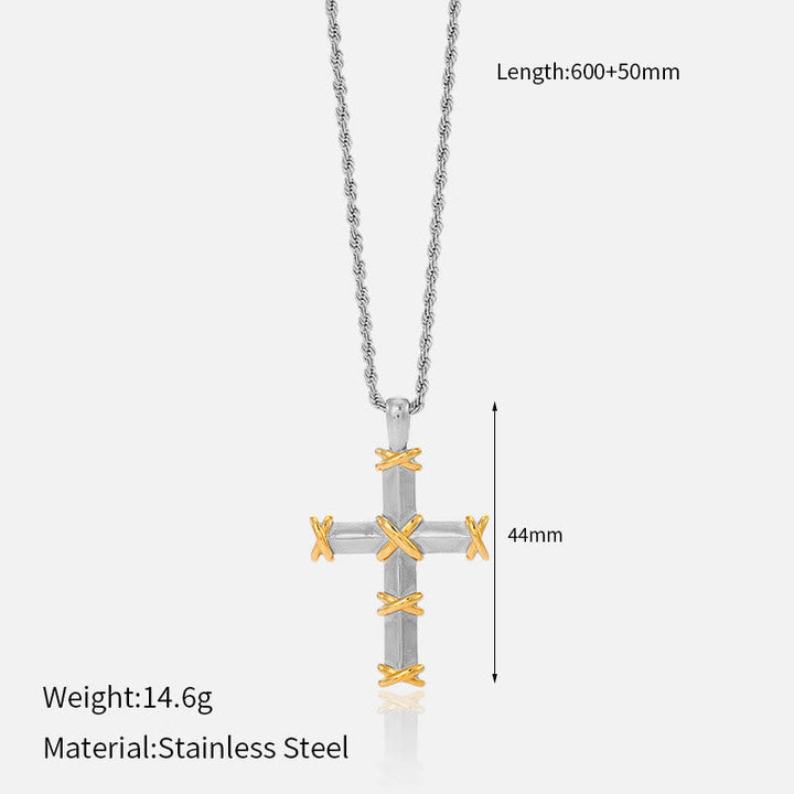 Multi-Design Cross Necklace: Quiet Reminder of His Faithfulness