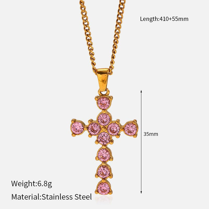 Multi-Design Cross Necklace: Quiet Reminder of His Faithfulness