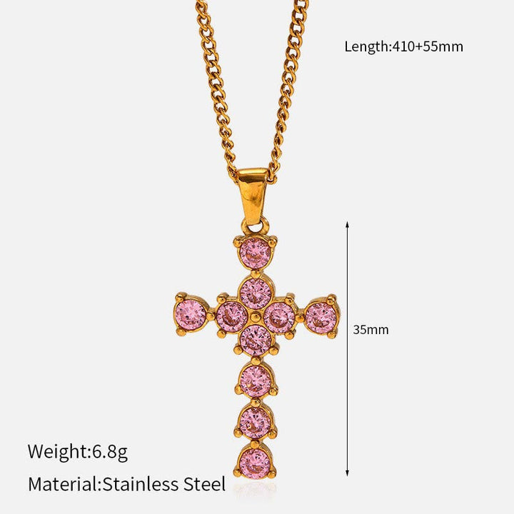 Multi-Design Cross Necklace: Quiet Reminder of His Faithfulness