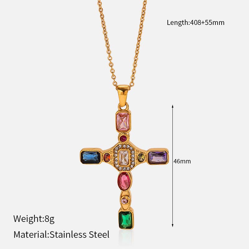 Multi-Design Cross Necklace: Quiet Reminder of His Faithfulness