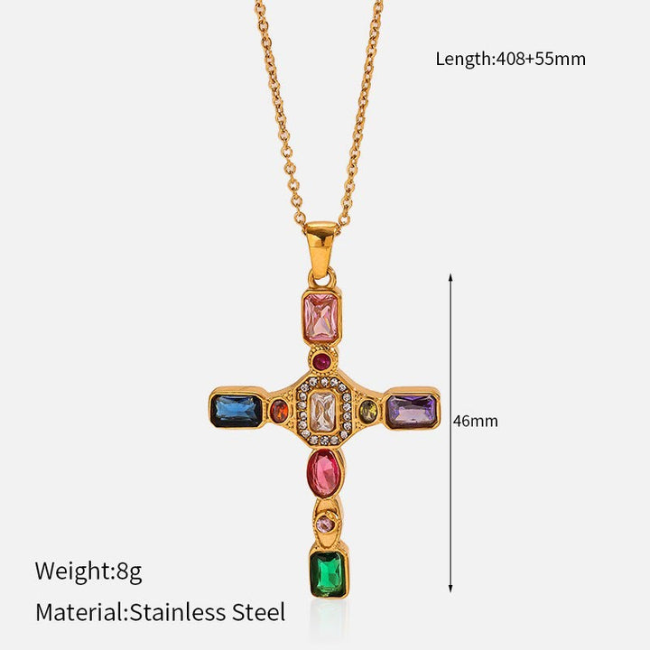 Multi-Design Cross Necklace: Quiet Reminder of His Faithfulness