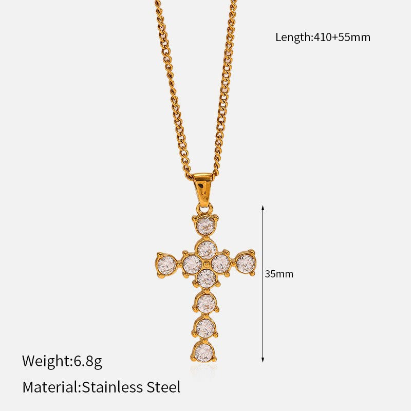 Multi-Design Cross Necklace: Quiet Reminder of His Faithfulness