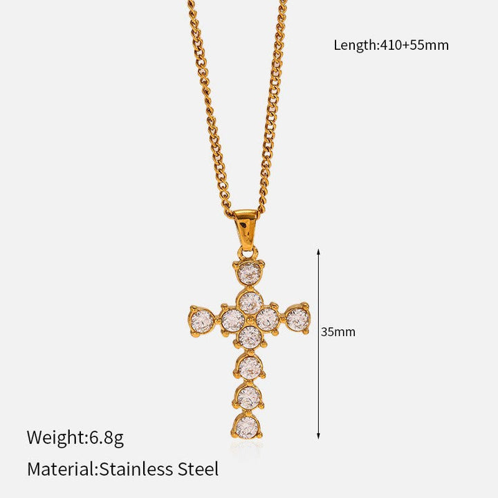 Multi-Design Cross Necklace: Quiet Reminder of His Faithfulness
