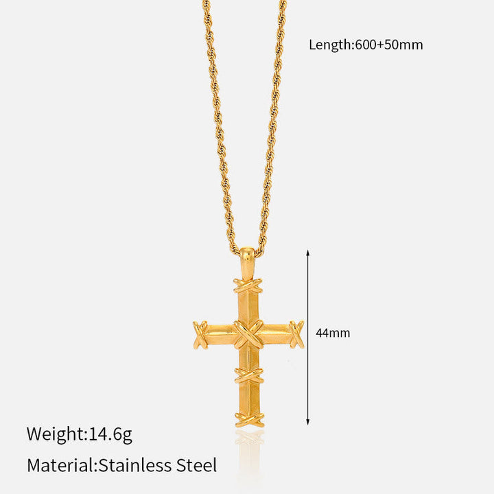 Multi-Design Cross Necklace: Quiet Reminder of His Faithfulness