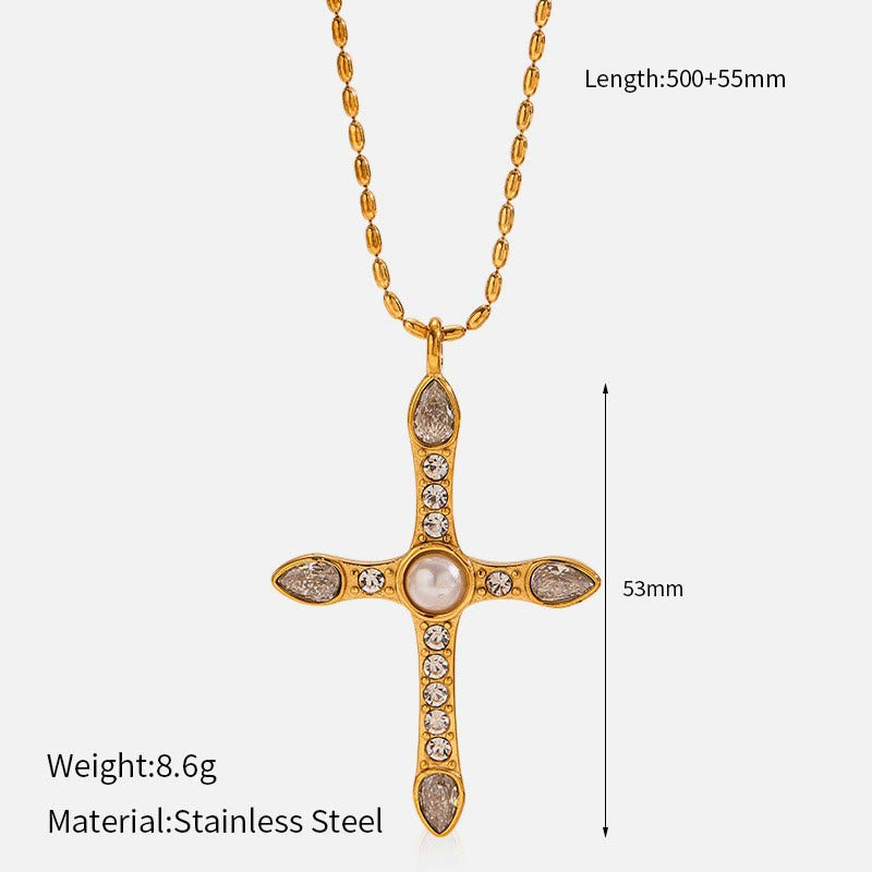 Multi-Design Cross Necklace: Quiet Reminder of His Faithfulness