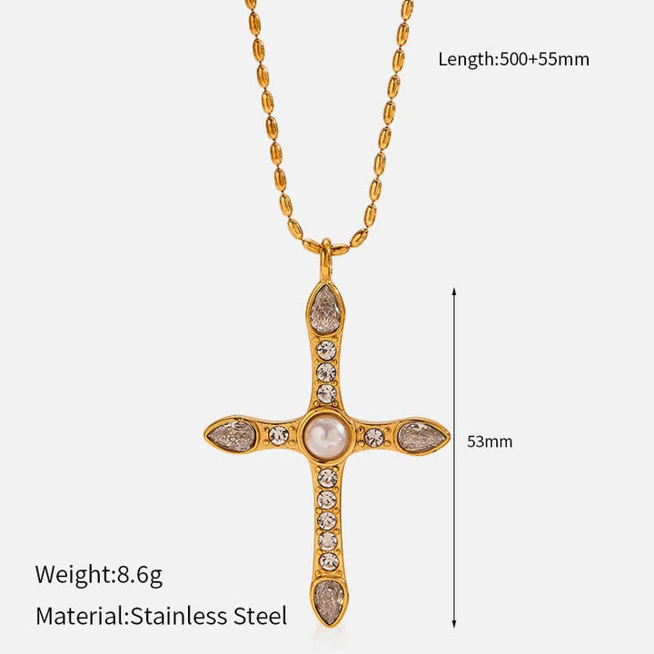 Multi-Design Cross Necklace: Quiet Reminder of His Faithfulness