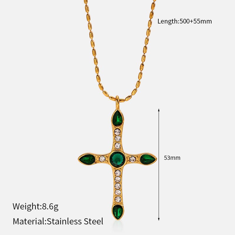 Multi-Design Cross Necklace: Quiet Reminder of His Faithfulness