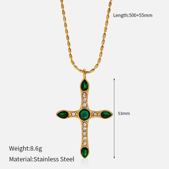 Multi-Design Cross Necklace: Quiet Reminder of His Faithfulness