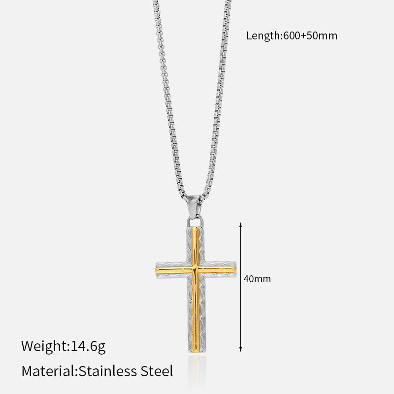 Multi-Design Cross Necklace: Quiet Reminder of His Faithfulness