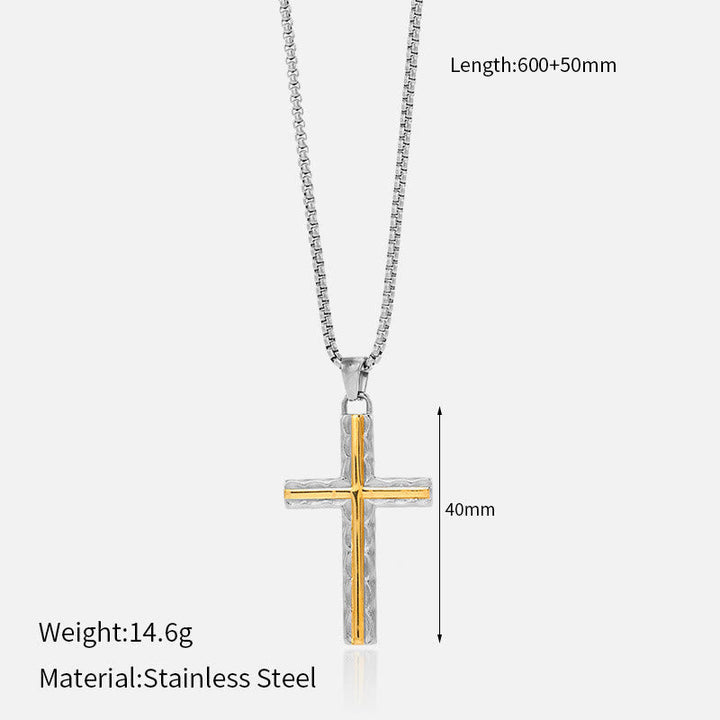 Multi-Design Cross Necklace: Quiet Reminder of His Faithfulness