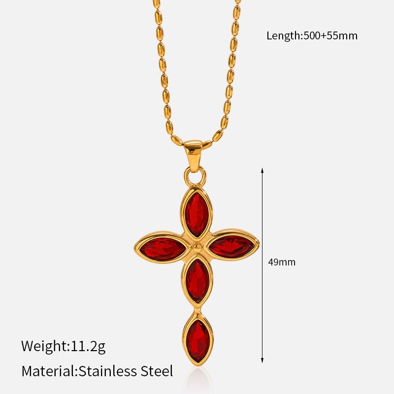 Multi-Design Cross Necklace: Quiet Reminder of His Faithfulness