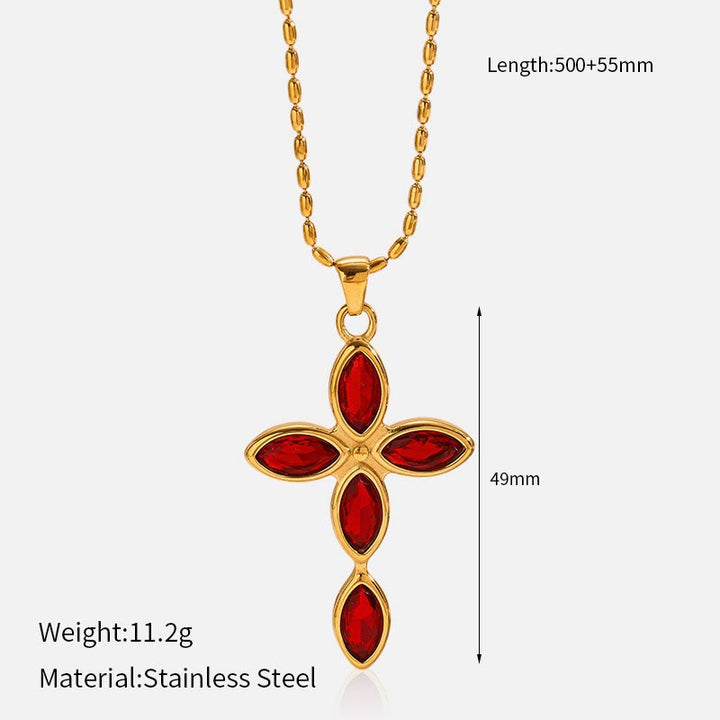 Multi-Design Cross Necklace: Quiet Reminder of His Faithfulness