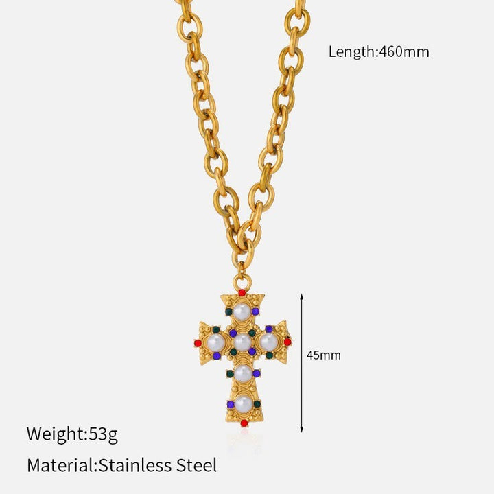 Multi-Design Cross Necklace: Quiet Reminder of His Faithfulness