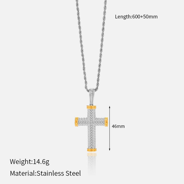 Multi-Design Cross Necklace: Quiet Reminder of His Faithfulness