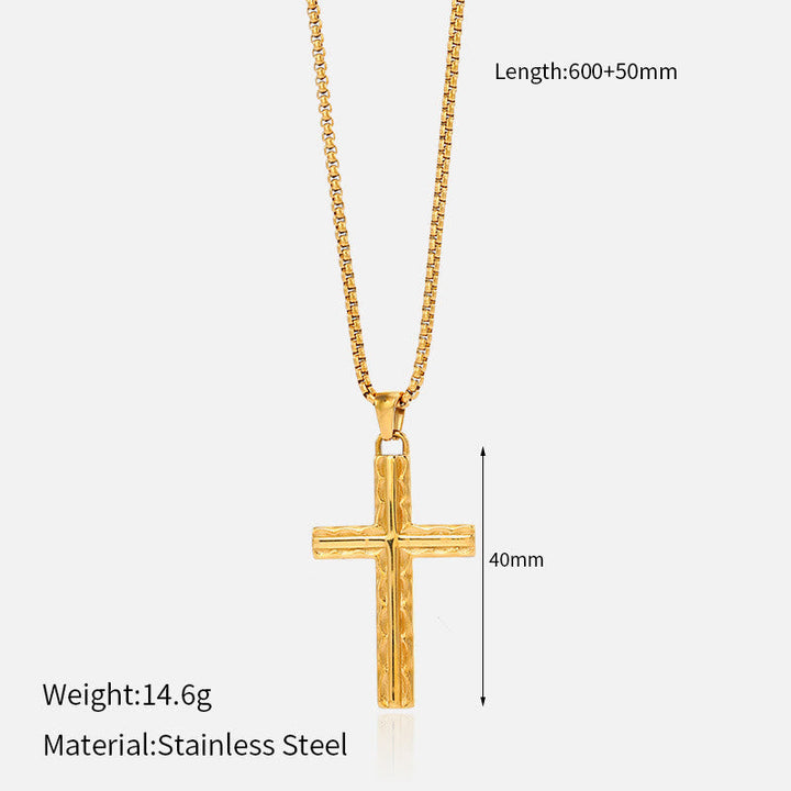 Multi-Design Cross Necklace: Quiet Reminder of His Faithfulness