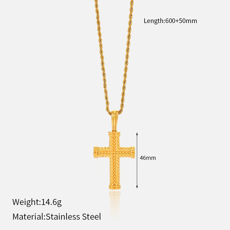 Multi-Design Cross Necklace: Quiet Reminder of His Faithfulness