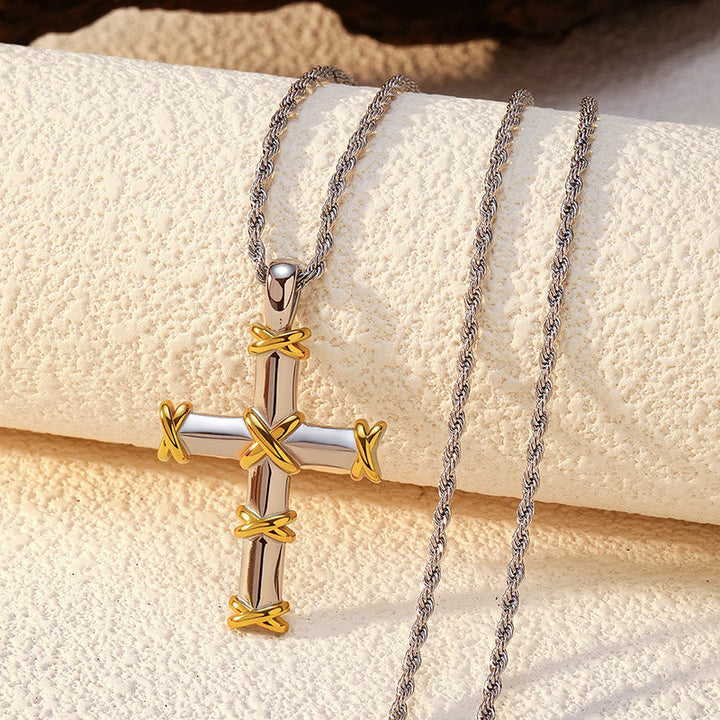 Multi-Design Cross Necklace: Quiet Reminder of His Faithfulness