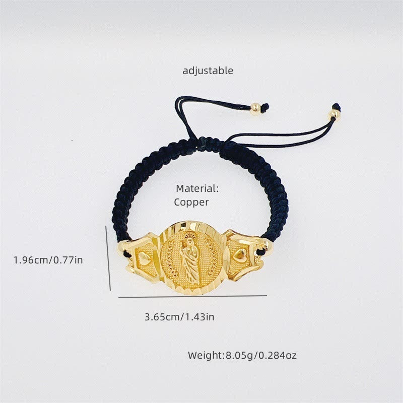 Multi-Cord Our Lady Bracelet: Quiet Reminder of Her Care