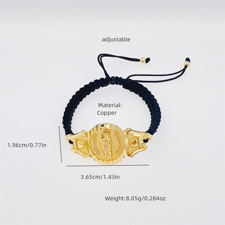 Multi-Cord Our Lady Bracelet: Quiet Reminder of Her Care