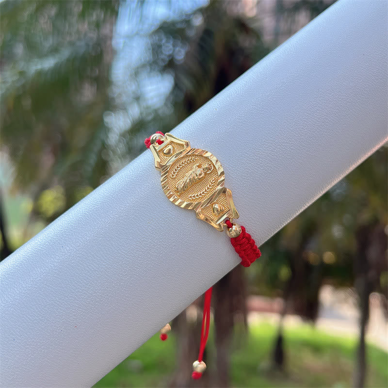 Multi-Cord Our Lady Bracelet: Quiet Reminder of Her Care