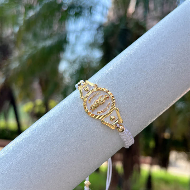 Multi-Cord Our Lady Bracelet: Quiet Reminder of Her Care