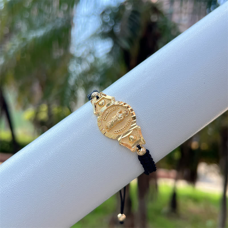 Multi-Cord Our Lady Bracelet: Quiet Reminder of Her Care