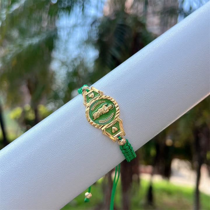 Multi-Cord Our Lady Bracelet: Quiet Reminder of Her Care