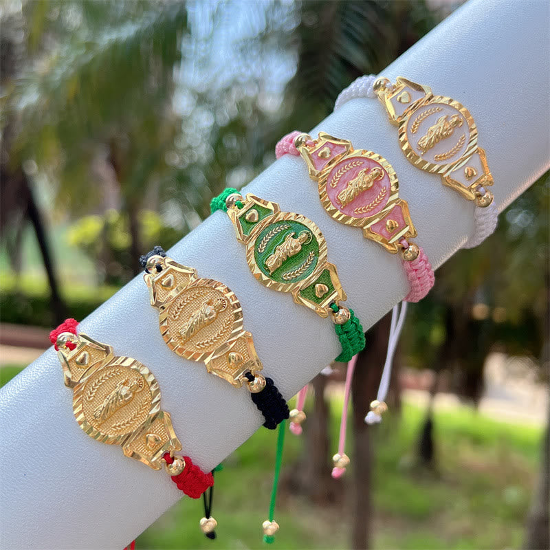 Multi-Cord Our Lady Bracelet: Quiet Reminder of Her Care