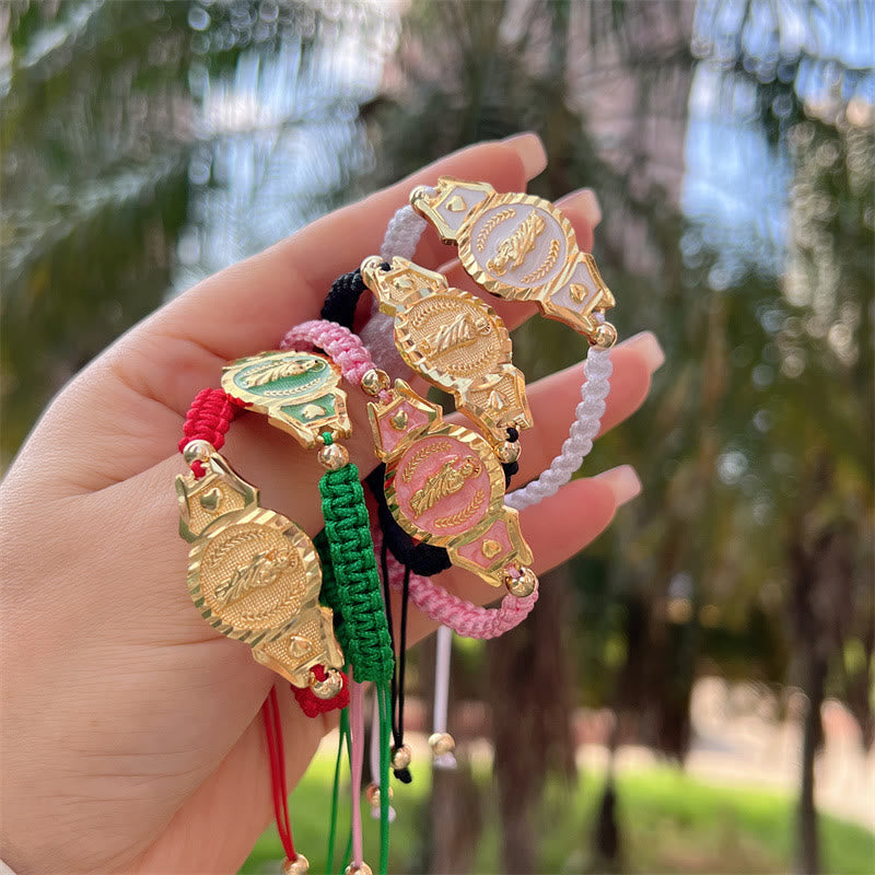 Multi-Cord Our Lady Bracelet: Quiet Reminder of Her Care