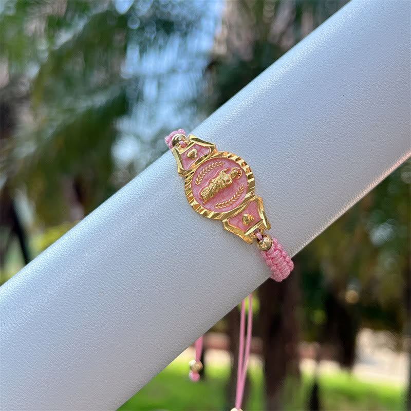 Multi-Cord Our Lady Bracelet: Quiet Reminder of Her Care