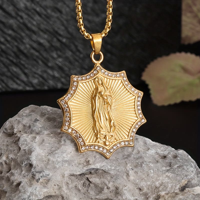 Divine Care Our Lady Necklace: Quiet Reminder of Her Presence
