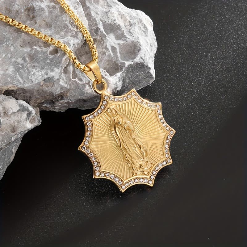 Divine Care Our Lady Necklace: Quiet Reminder of Her Presence