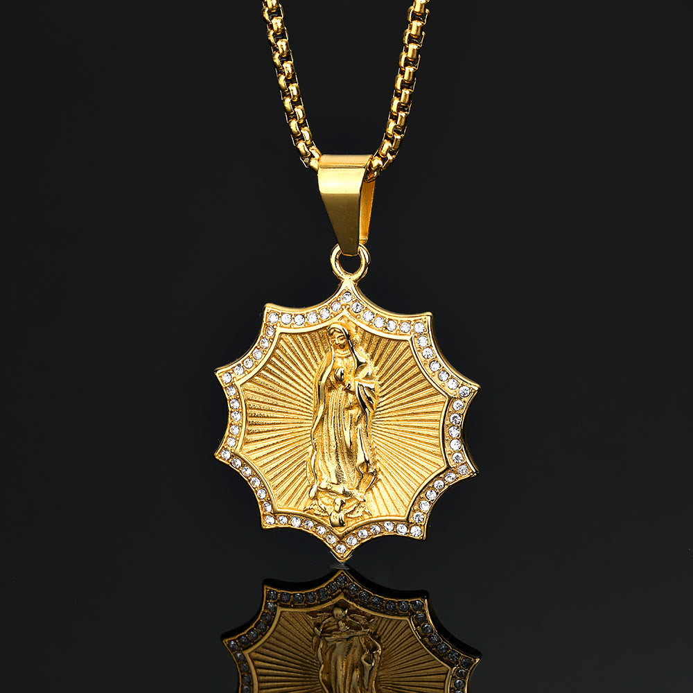 Divine Care Our Lady Necklace: Quiet Reminder of Her Presence
