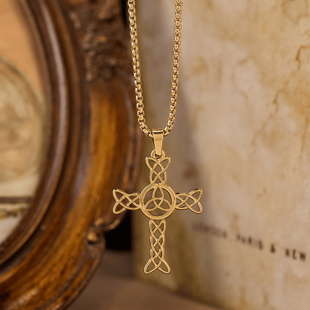 Irish Saint Patrick Cross: Tactile Faith Reminder for Daily Routines