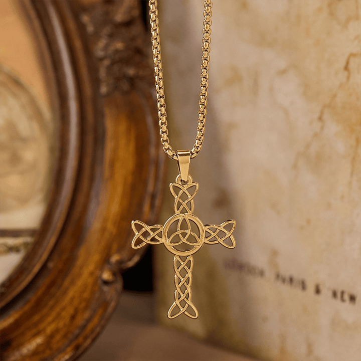 Irish Saint Patrick Cross: Tactile Faith Reminder for Daily Routines