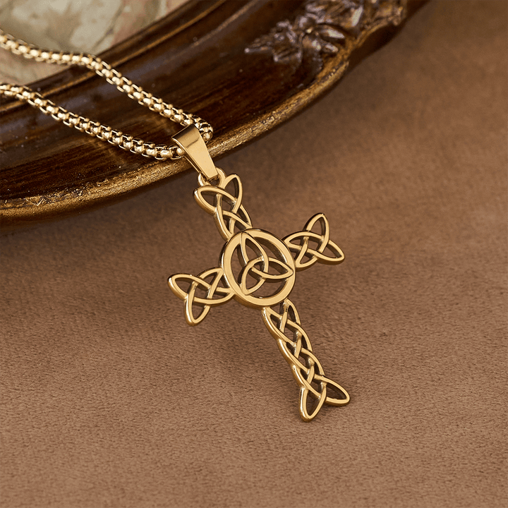 Irish Saint Patrick Cross: Tactile Faith Reminder for Daily Routines