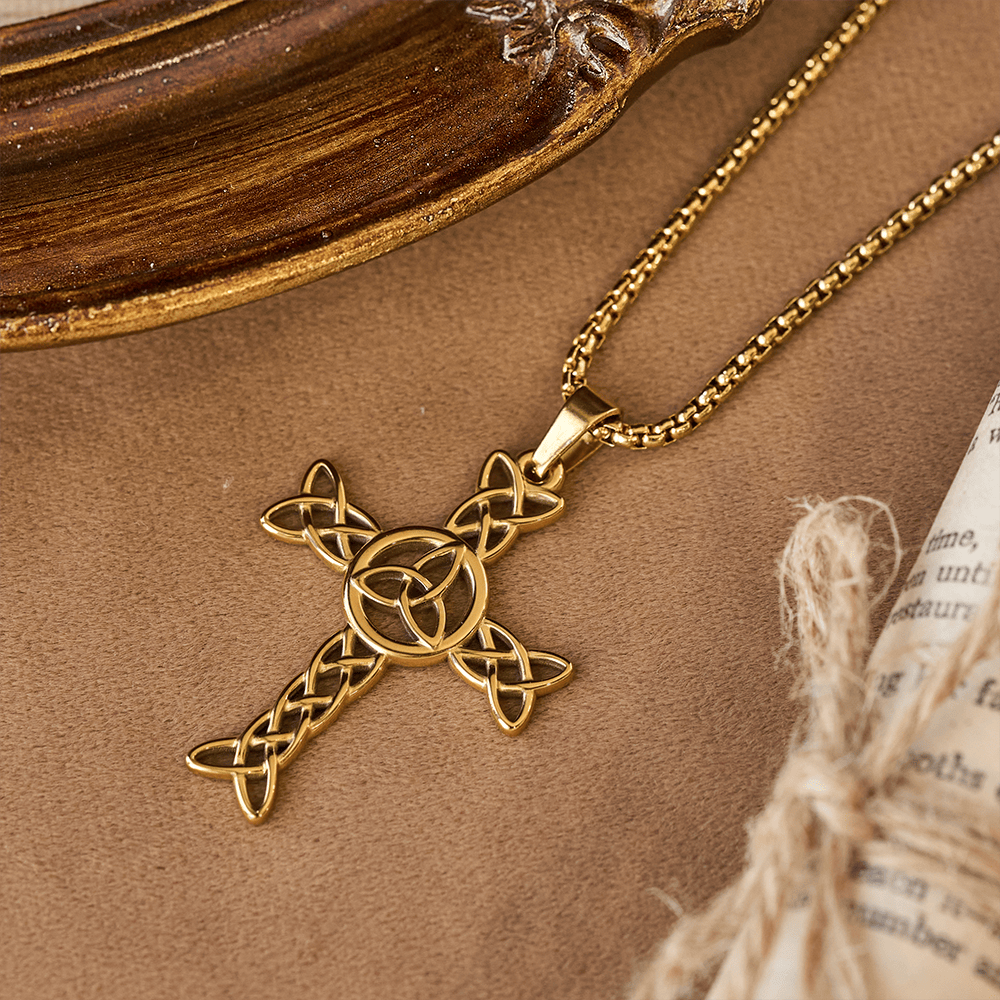 Irish Saint Patrick Cross: Tactile Faith Reminder for Daily Routines
