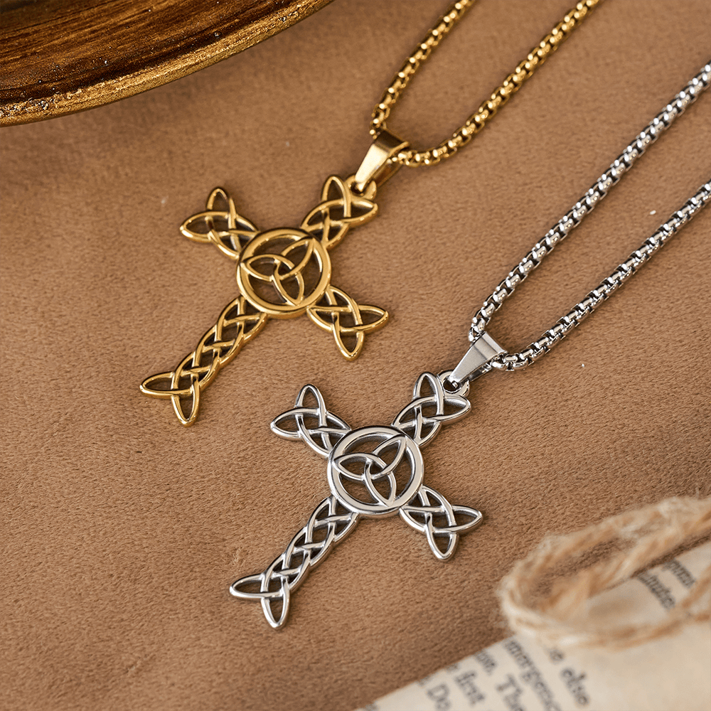 Irish Saint Patrick Cross: Tactile Faith Reminder for Daily Routines