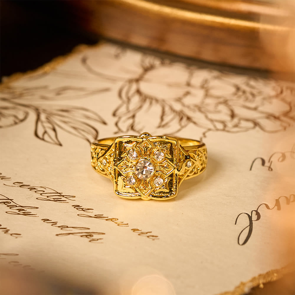 Locket Cross Ring: Devotion & Sacred Keepsake