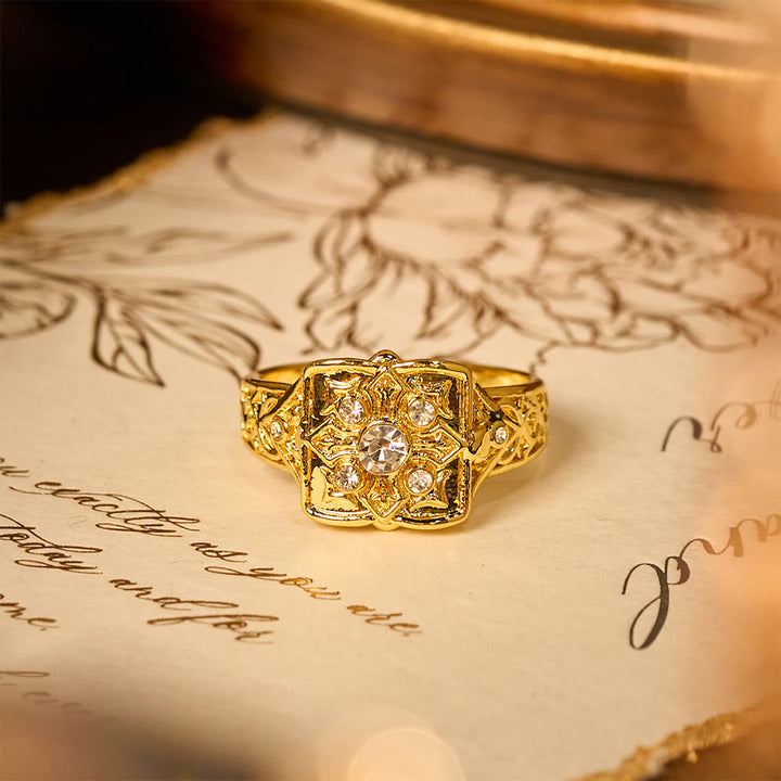 Locket Cross Ring: Devotion & Sacred Keepsake