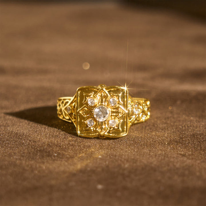 Locket Cross Ring: Devotion & Sacred Keepsake