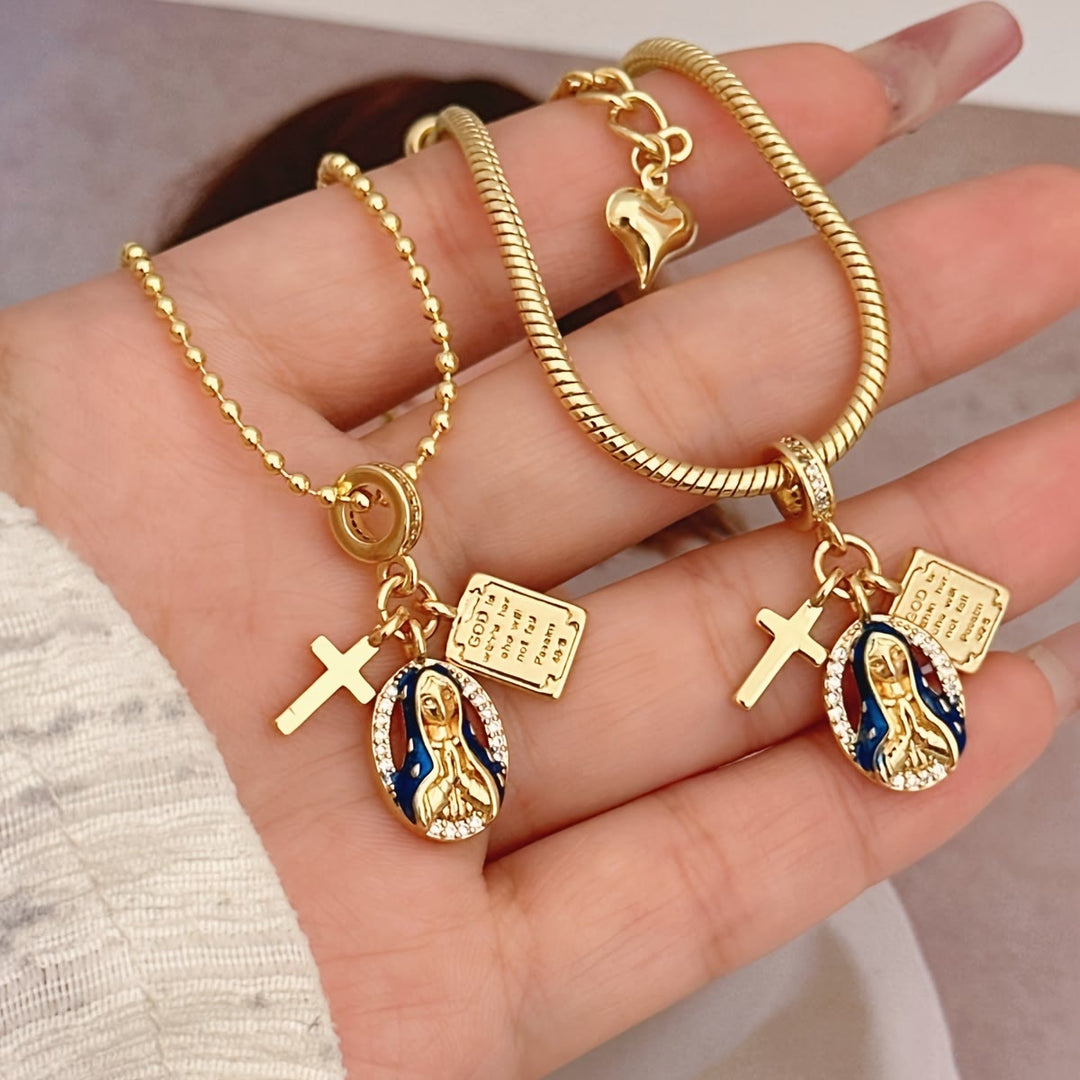 Our Lady of Grace Charm Jewelry Set: A Symbol of Timeless Devotion
