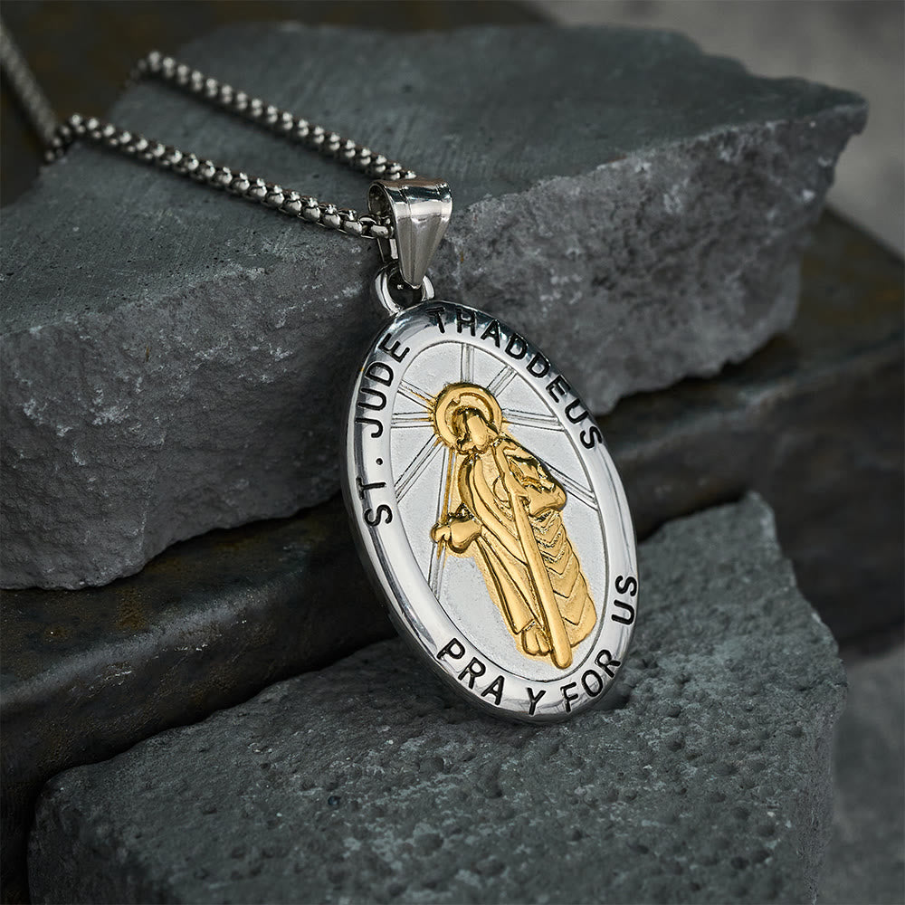 St. Jude Thaddeus Pendant Necklace