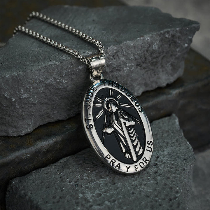 St. Jude Thaddeus Pendant Necklace